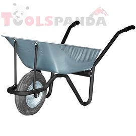 Ръчна количка 80 литра GRASKO, с плътно гумено колело | GRASKO