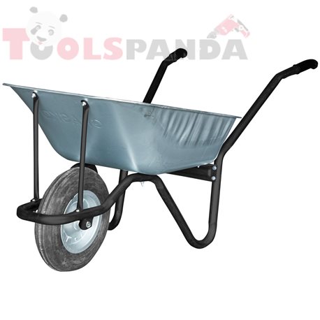 Ръчна количка 80 литра GRASKO, с плътно гумено колело | GRASKO