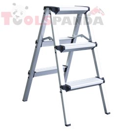 Стълба алуминиева двураменна домакинска GRASKO 2X5 | GRASKO