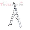 Стълба алуминиева трираменна комбинирана GRASKO 3X7 | GRASKO