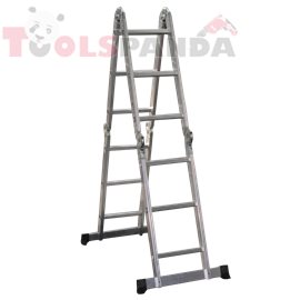 Стълба мултифункционална 4x4 алуминиева сгъваема GRASKO | GRASKO