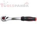 Тресчотка 1/2" извита 36 зъба 263 мм. | FORCE Tools