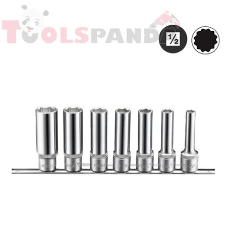 Вложки 1/2 удължени к-кт 8-19 мм. бр. | FORCE Tools