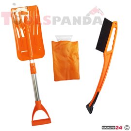 Зимен комплект - лопата за сняг и две стъргалки