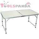 Къмпинг маса с 4 стола сгъваема 120х60