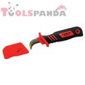 Нож изолиран закривен 1000V | FORCE Tools