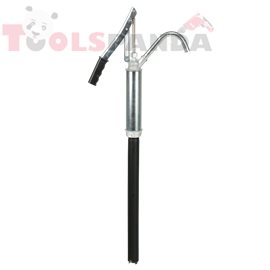 Помпа за варели, ръчна телескопична 18л/мин, присъединителен размер G2", метален накрайник | PRESSOL