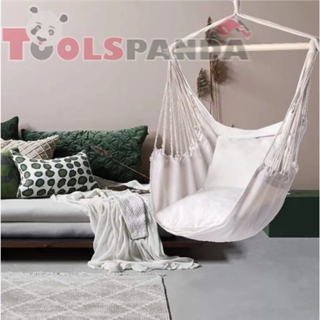 Люлка хамак стол бял