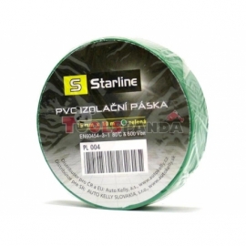 Лента лепяща изолация PVC - зелена | STARLINE