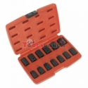 Вложки ударни 1/2" (10-24мм.) 13 броя | SEALEY