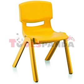 Детско столче JUMBO жълто 42x34x58см.