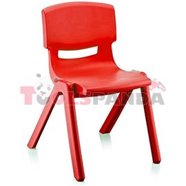 Детско столче JUMBO червено 42x34x58см.