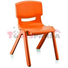 Детско столче JUMBO оранжево 42x34x58см.