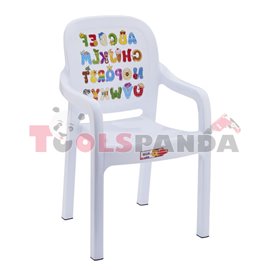 Детско столче с подлакътник бяло | SENYA
