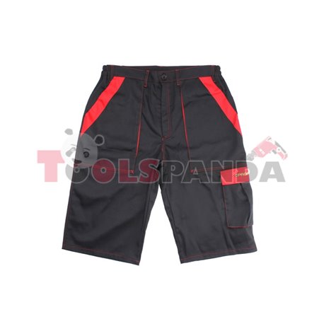 Панталони работни къси червено/черно M | PROFITOOL