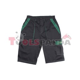 Панталони работни къси зелено/черно L | PROFITOOL