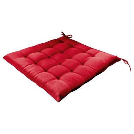 Възглавница за стол червена 50х50см.
