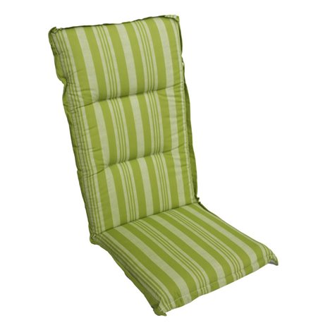 Възглавница за стол двойна зелена с рае Multialta 115х50см.