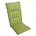 Възглавница за стол двойна зелена с рае Multialta 115х50см.