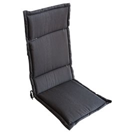 Възглавница за стол двойна кафява 120х52см.