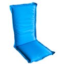 Възглавница за стол двойна синя Multialta 115х50см.