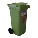 Кош за отпадъци зелен 120л.