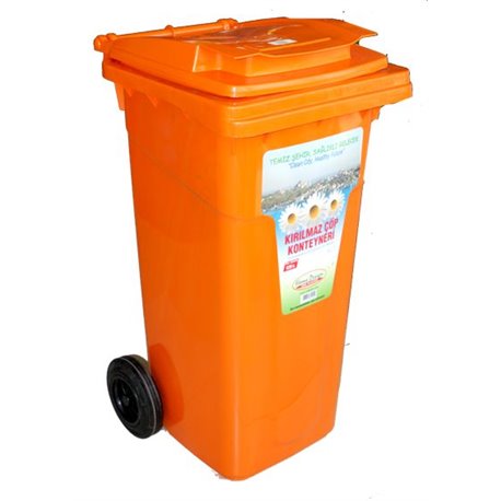Кош за отпадъци оранжев 120л.