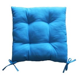 Възглавница за стол синя 45x45см.