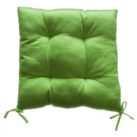 Възглавница за стол зелена 45х45см.
