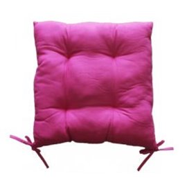 Възглавница за стол розова 45x45см.