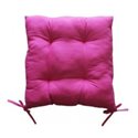 Възглавница за стол розова 45x45см.