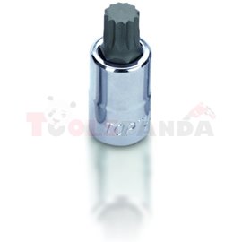 вложка отвертка с присъединителен размер 1/2" torx XZN 14mm, брой ъгли 12