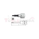 вложка отвертка TORX (5 броя лъчи) с отвор 1/2", T50