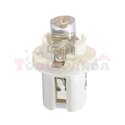 Крушка, 12V, 0,4W, цвят: бял, тип фасунга: B8,5D, серия: Standard, брой в опаковка: 2 бр.