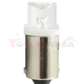 Крушка T4W, 24V, 0,3W, цвят: бял, тип фасунга: BA9S, брой в опаковка: 2 бр.