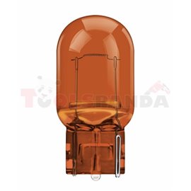 Крушка WY21W, 12V, 21W, цвят: оранжев, тип фасунга: W3X16D, брой в опаковка: 10 бр.