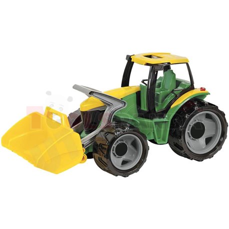 Трактор жълто/зелен 69см. 3г.