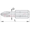 Накрайник кръст (PH)3бр. Комплект - UNIOR