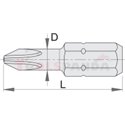 Накрайник кръст (PH)3бр. Комплект - UNIOR