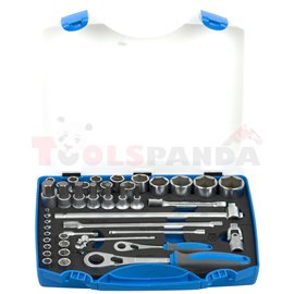  К-т вложки 1/4" и 1/2" в пластмасова кутия 4 - 32/43 | UNIOR