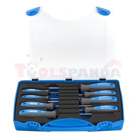 Комплект отвертки TBI в пластмасова кутия - UNIOR