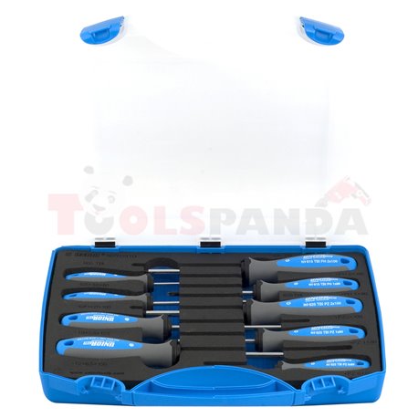Комплект отвертки TBI в пластмасова кутия - UNIOR