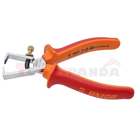 Клещи заголвачки VDEBI, изолирани - UNIOR