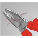 Комбинирани клещи VDEDP, изолирани - UNIOR