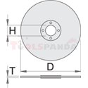 диск за рязане на INOX - UNIOR