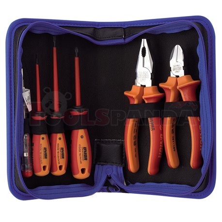 Комплект инструменти VDE BI в калъф - UNIOR