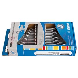 комплект звездогаечни ключове в картонена кутия - UNIOR