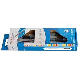 Комплект плоски отвертки за електроника 5 бр. - UNIOR