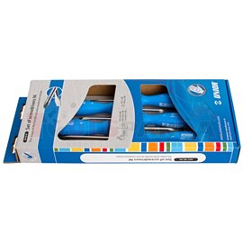 Комплект плоски и кръстати отвертки NI - UNIOR