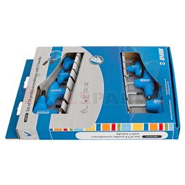 комплект ключове TX профил с Т-дръжка, в картонена кутия - UNIOR